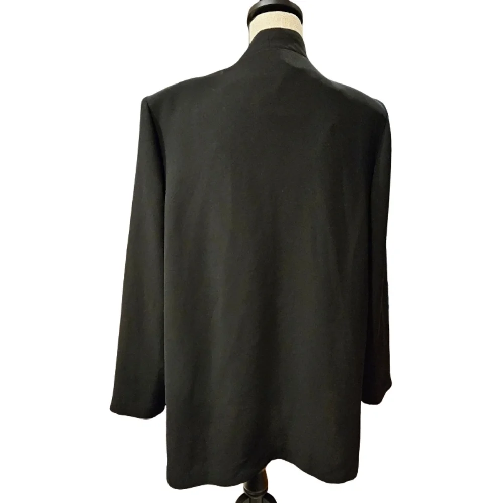 S.L. Fashions Black Beaded Jacket